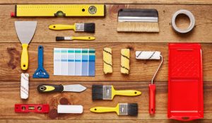 تجهیزات مورد نیاز برای نقاشی ساختمان